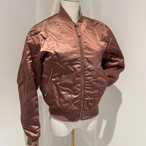 Acne Studios Pink trendy bomber jacket